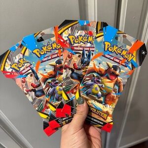 New! (4) Pokémon TCG Mega Evolution Booster Packs